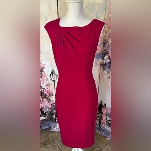 Cache - Elegant Raspberry Pink Sheath Dress. Size 6. 
Brand new, never worn